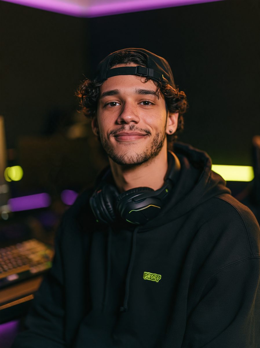 Léo, apresentador da DROPP